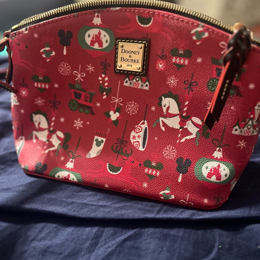 Dooney & Bourke Disney Red Holiday Print Women's Bag